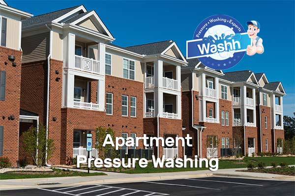Apartment Pressure Washing