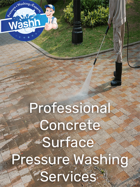 Concrete Surface Commercial Pressure Washing Charlotte