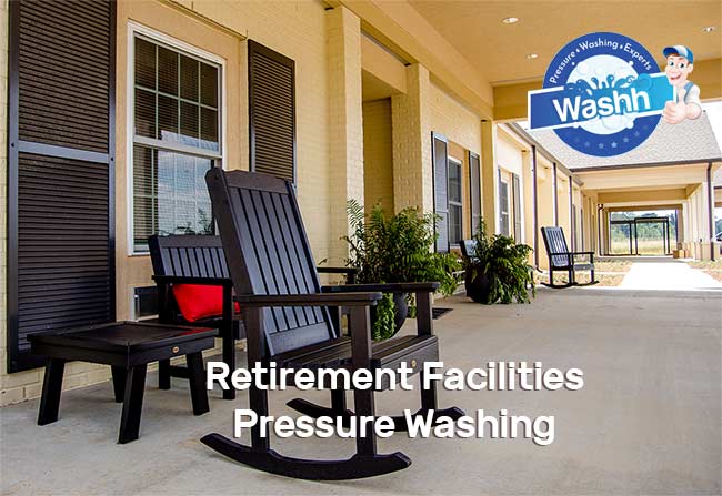 retirement center pressure washing Charlotte NC