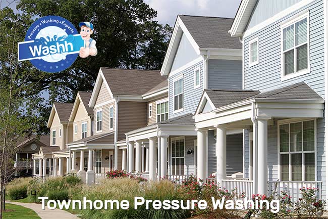 Pressure Washing For Townhomes Charlotte NC