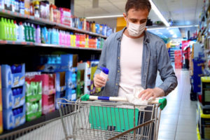 consumer sanitizing cart