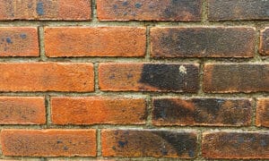 Can you pressure wash a brick chimney