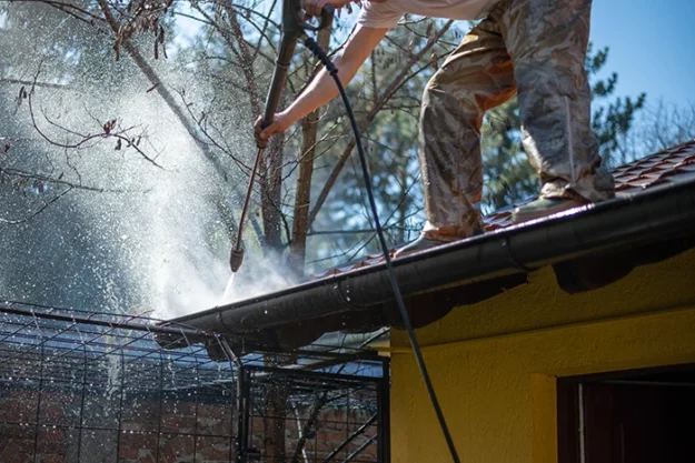 pressure washing downspouts | pressure wash downspouts