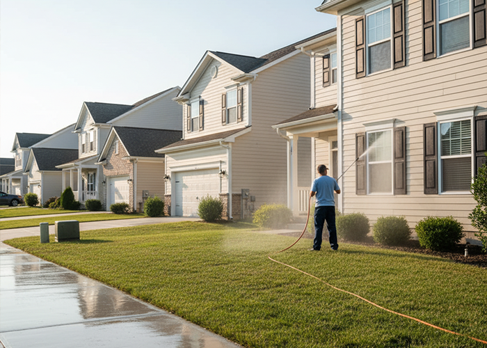 exterior house washing increases property value
