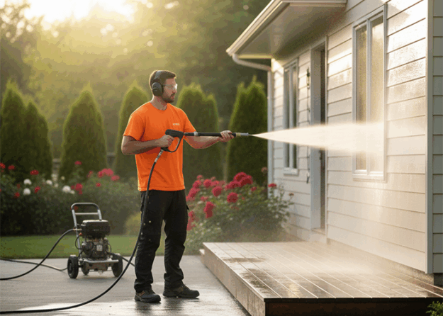 Professional Pressure Washing- 10 Signs Your Home Needs It Now professional pressure washing