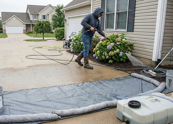 eco-friendly pressure washing