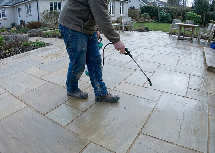 paver and stone power washing