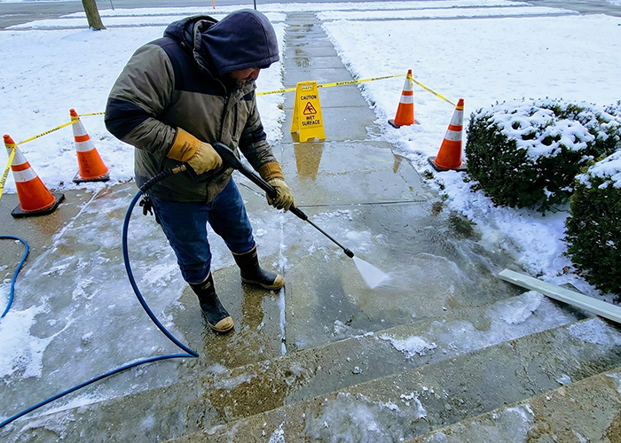 Winter Pressure Washing Safety Tips winter pressure washing safety