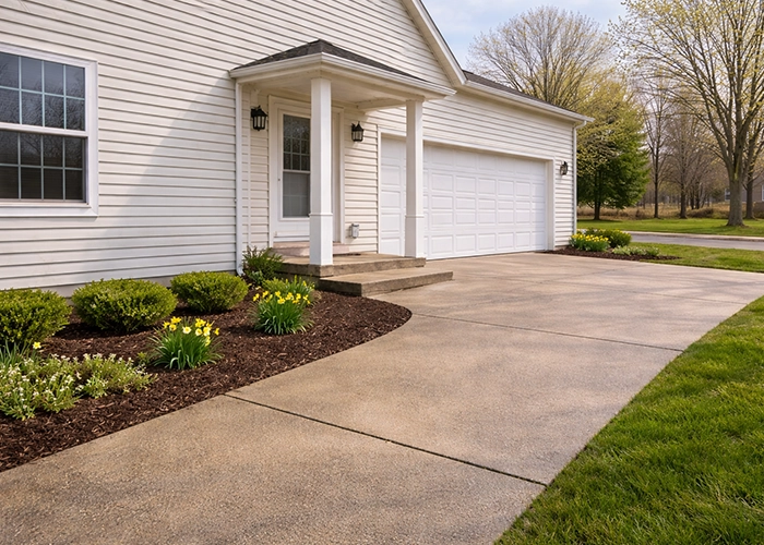 Exterior house cleaning