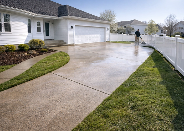 Professional pressure washing for HOAs