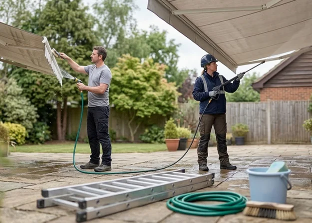 professional awning cleaning