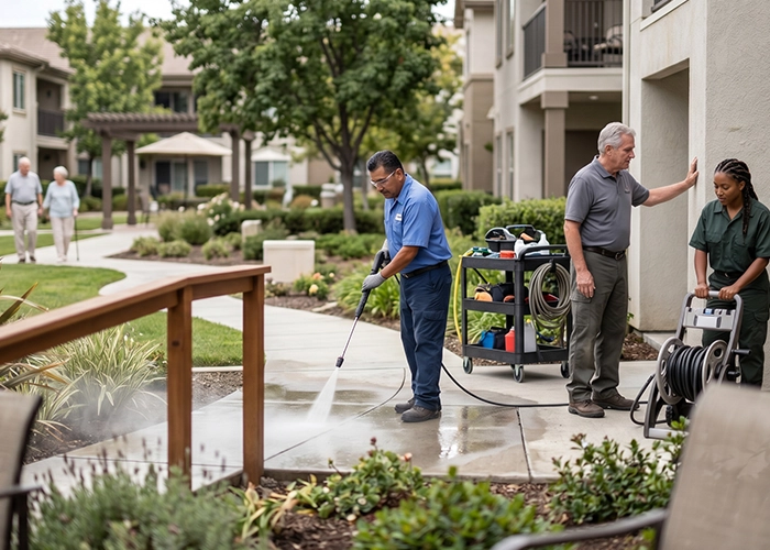 Senior Living Facility Cleaning
