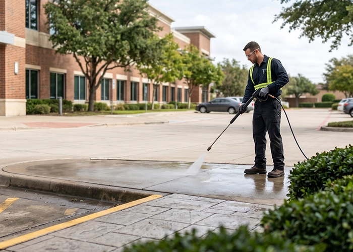 pressure washing methods