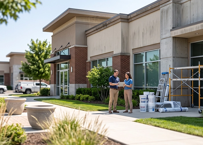 commercial pressure washing services