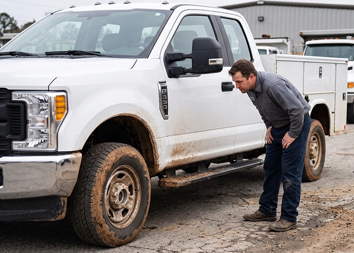 commercial fleet washing schedule
