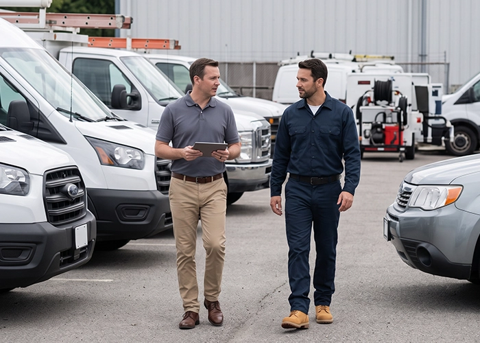 commercial fleet washing schedule
